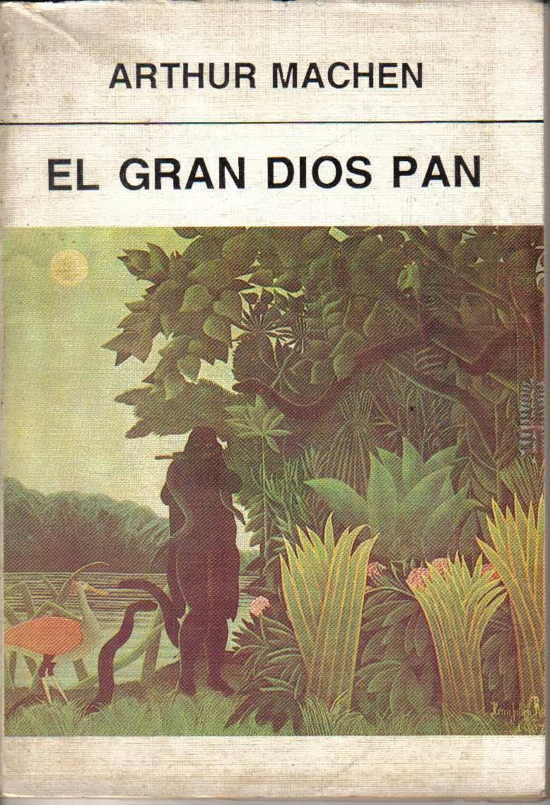 El Gran Dios Pan De Arthur Machen Libros