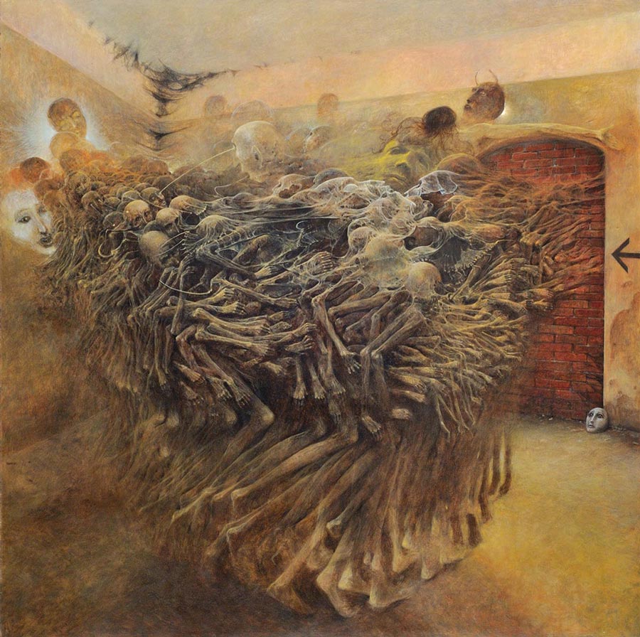 Zdzisław Beksiński Isliada