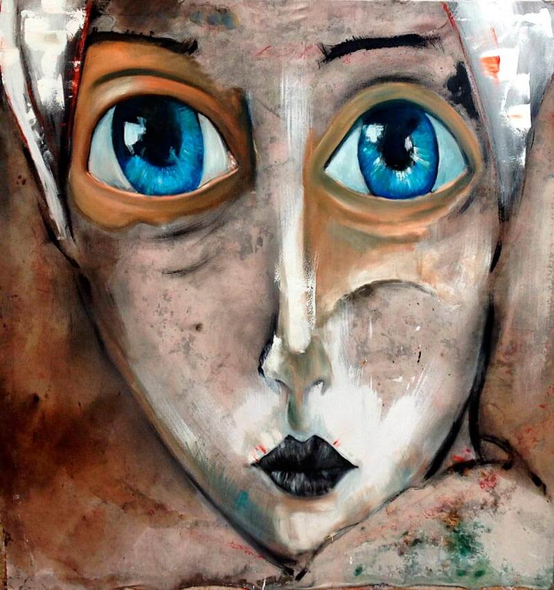 Ojos azules Un cuento de Raúl Flores Iriarte