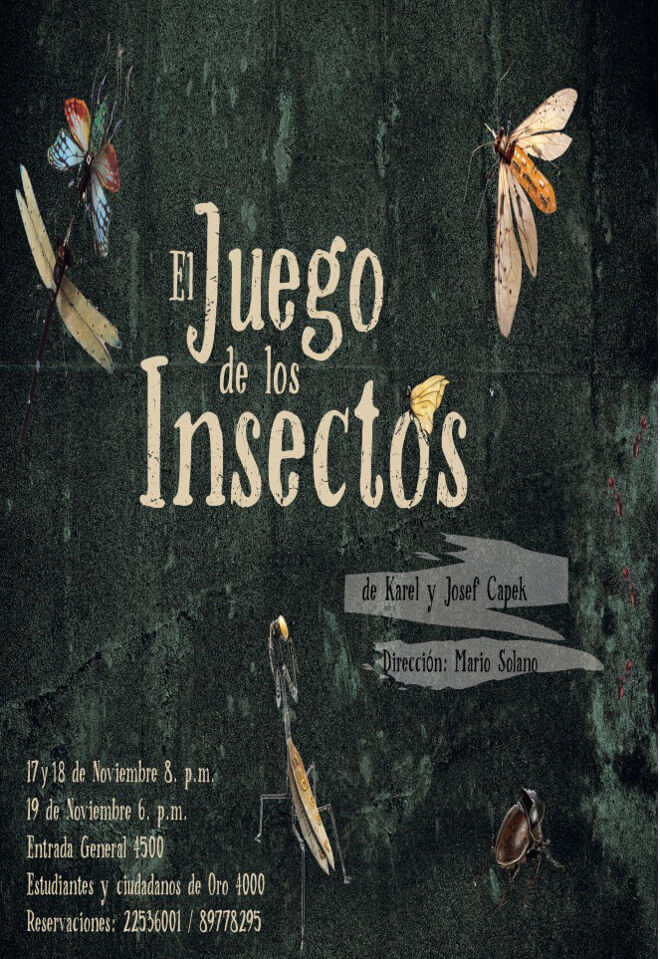 El juego de los insectos una sátira política y social con humor e ingenio