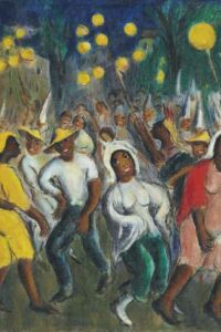 Carnaval. Pintura de Víctor Manuel